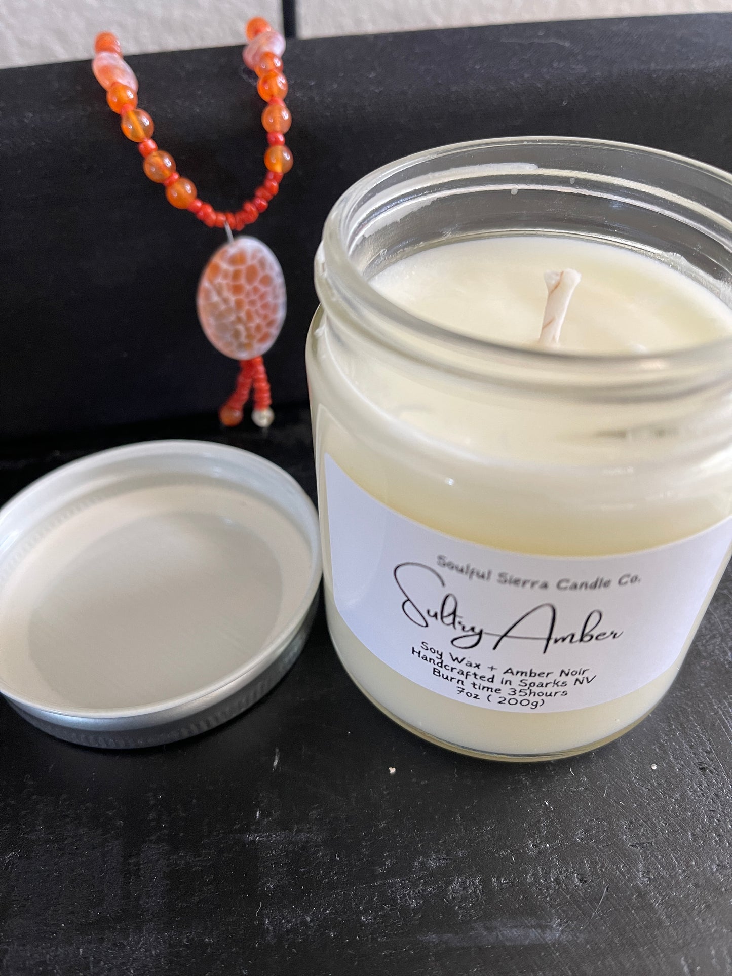 Sultry Amber - Amber Noir Candle