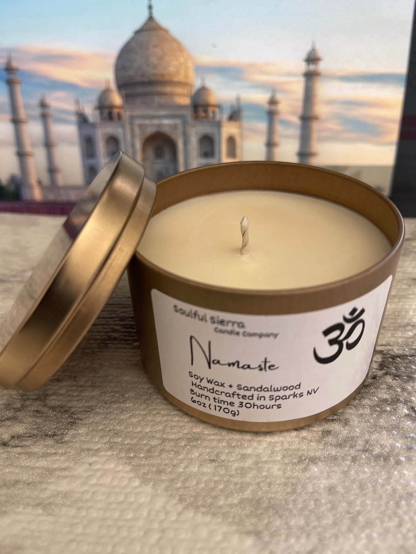 Namaste - Sandalwood fragrance Candle