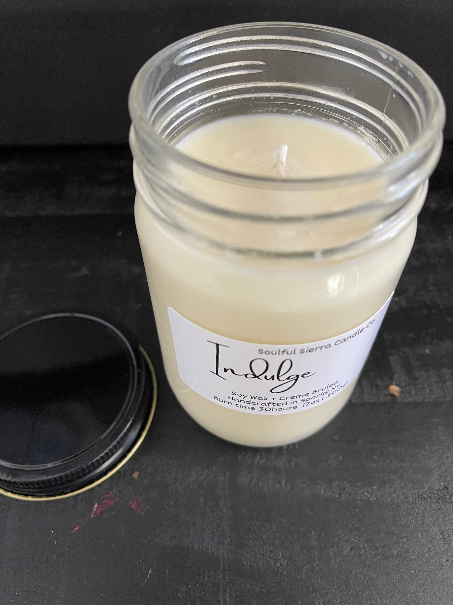 Indulge - Crème Brûlée Scented Candle