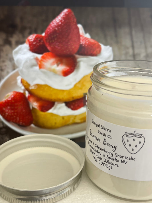 Summer Berry A Strawberry Shortcake fragrance Candle
