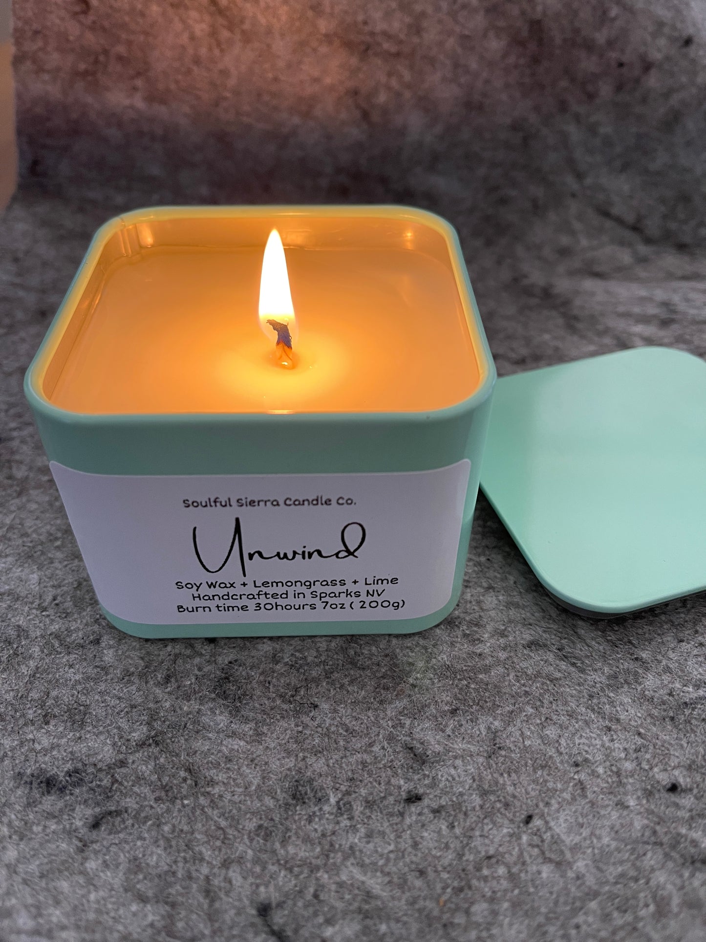 Unwind - Lemongrass & Lime Candle