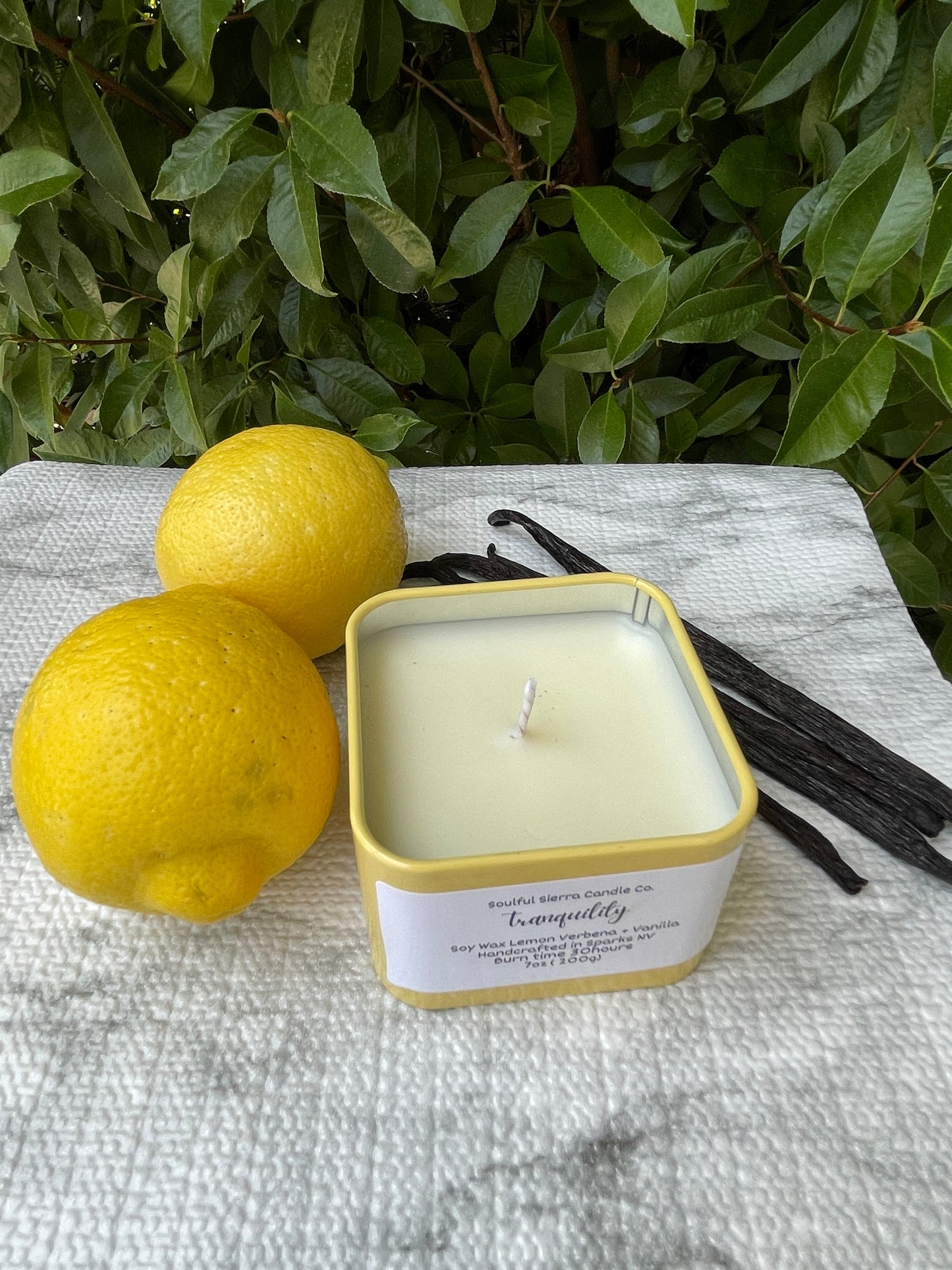 Tranquility - Lemon Verbena & Vanilla Candle