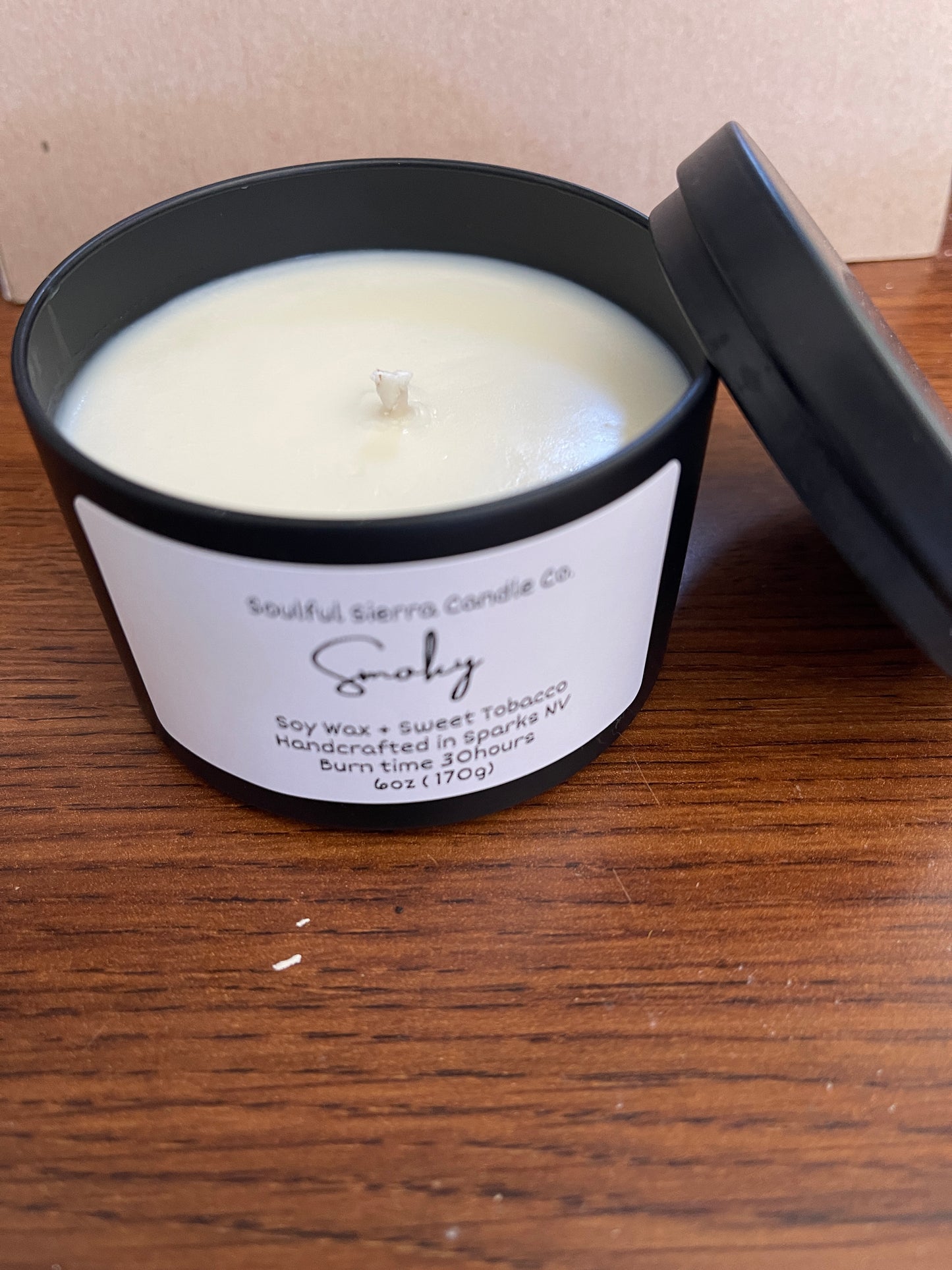 Smoky - Sweet Tobacco frgrance candle