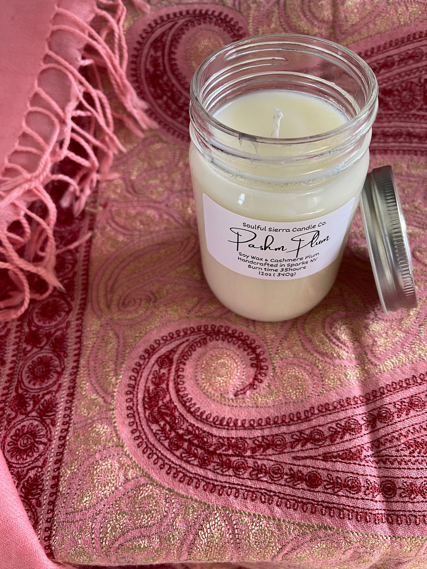 Pashm Plum - Cashmere Plum Candle