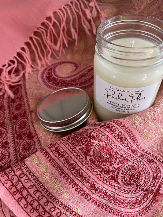 Pashm Plum - Cashmere Plum Candle