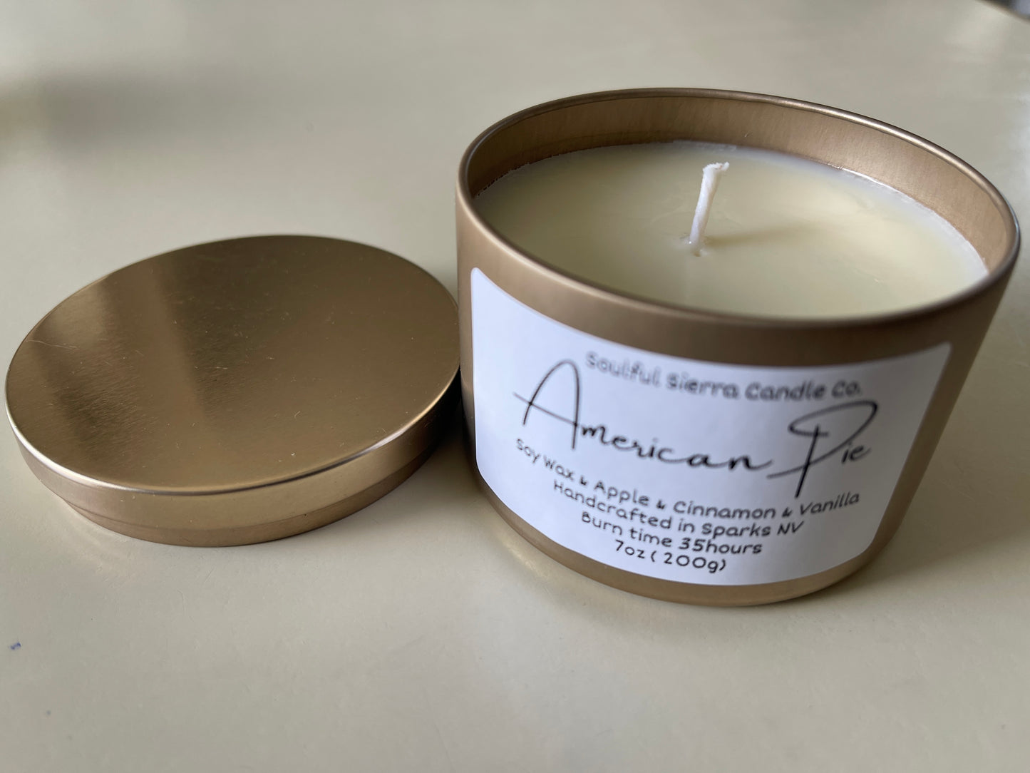 American Pie- Apple Cinnamon Vanilla Candle
