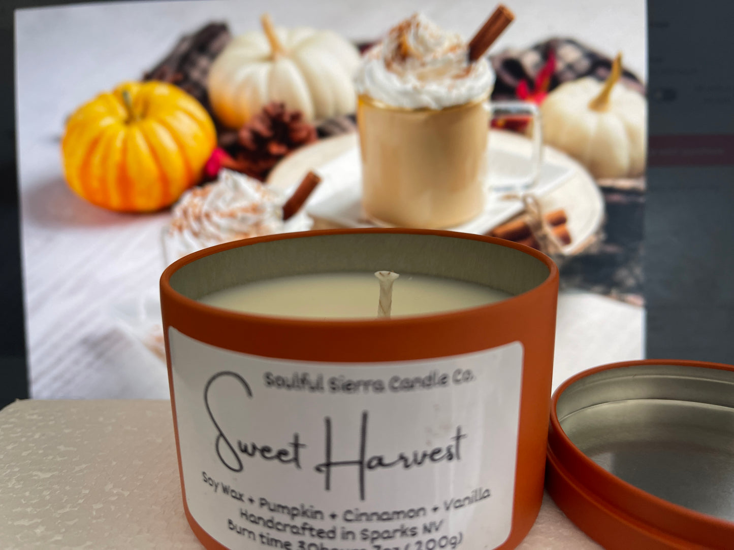 Sweet Harvest - Pumpkin Cinnamon Vanilla Candle