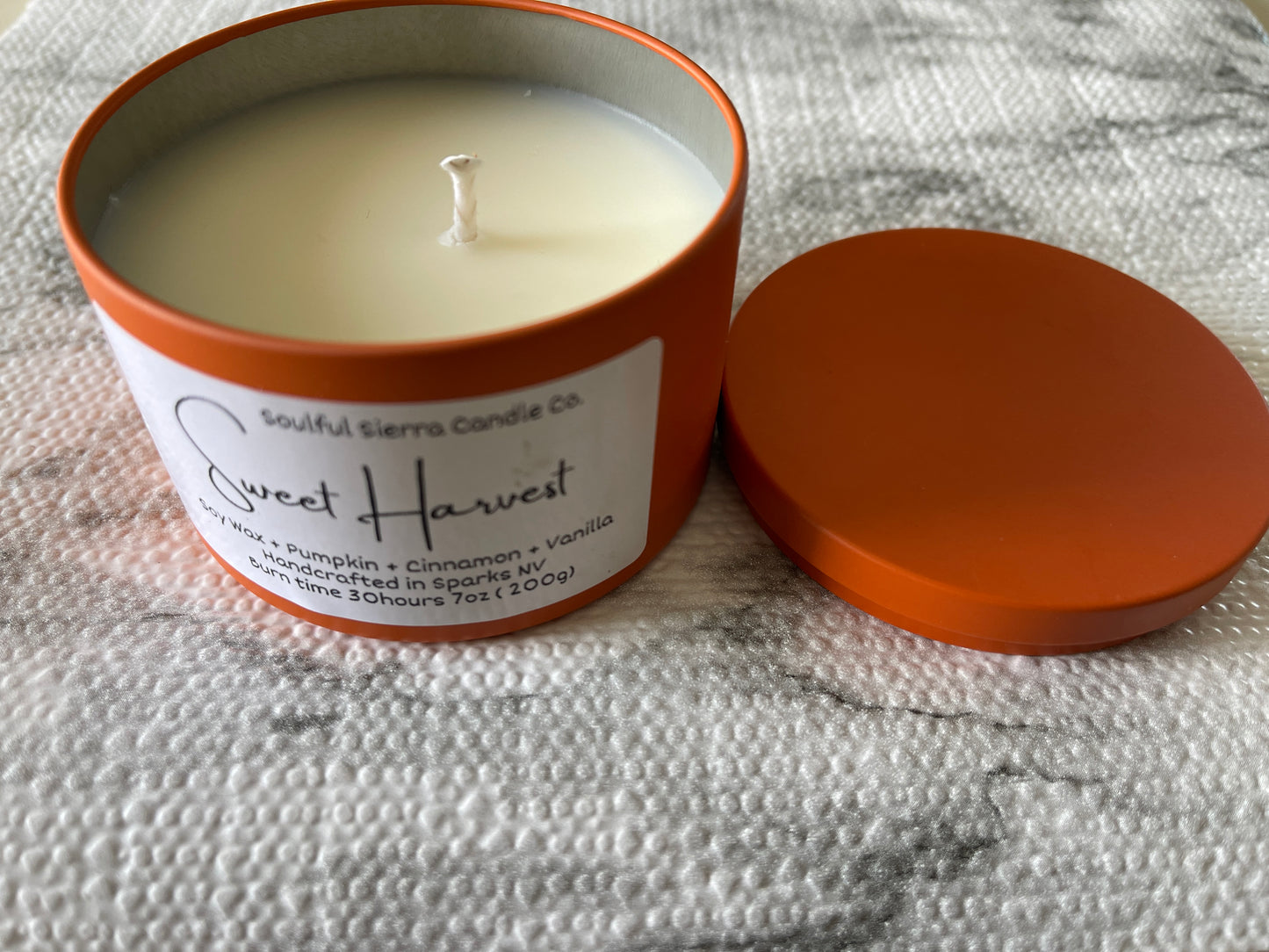 Sweet Harvest - Pumpkin Cinnamon Vanilla Candle
