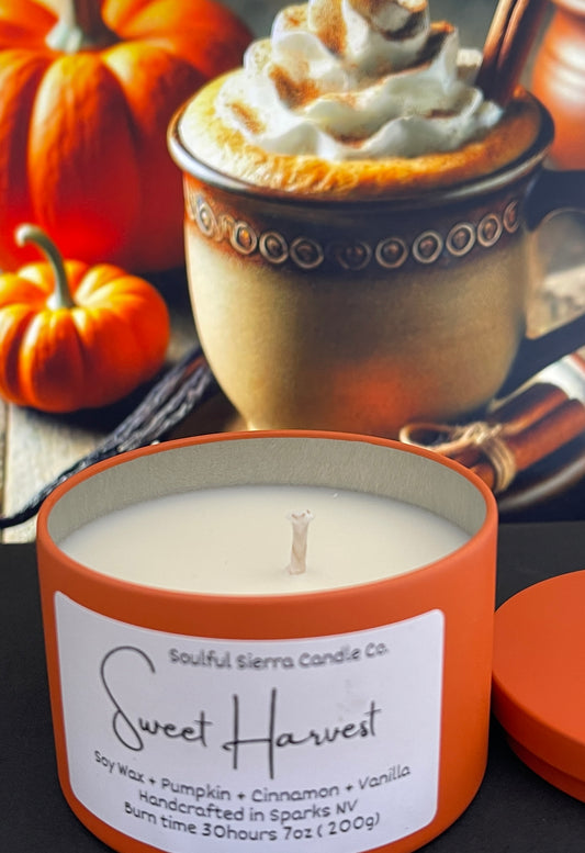 Sweet Harvest - Pumpkin Cinnamon Vanilla Candle