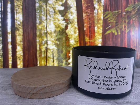 Redwood Retreat - Balsam Cedar fragrance candle